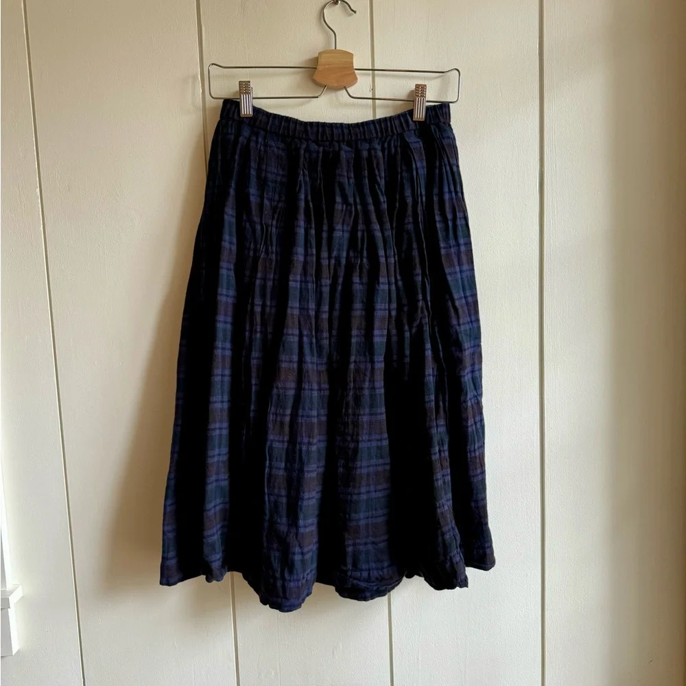 Auntie Oti Check Skirt - Picture 1 of 3